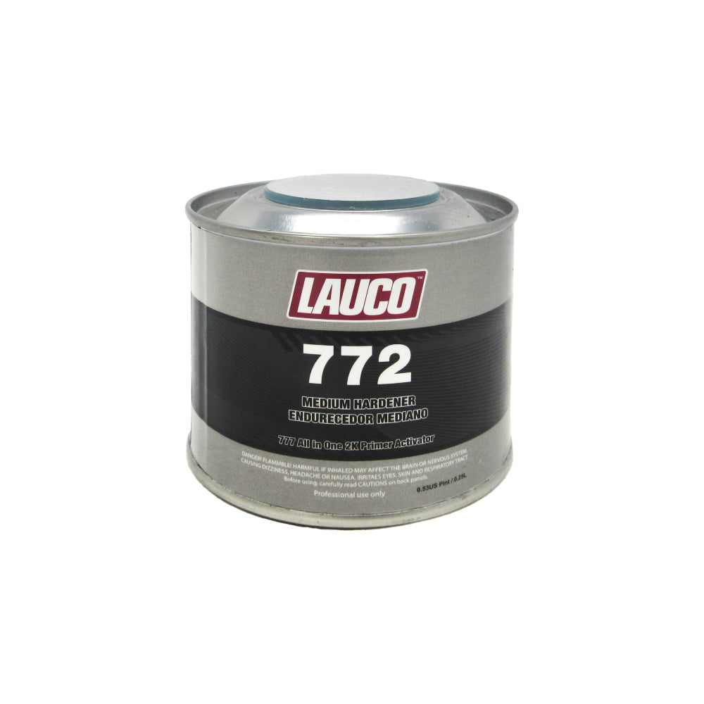 LAUCO Standard Hardener 0.25 Liter, designed for use with 777 All-in-One Primer, enhancing adhesion, durability, and topcoat performance.