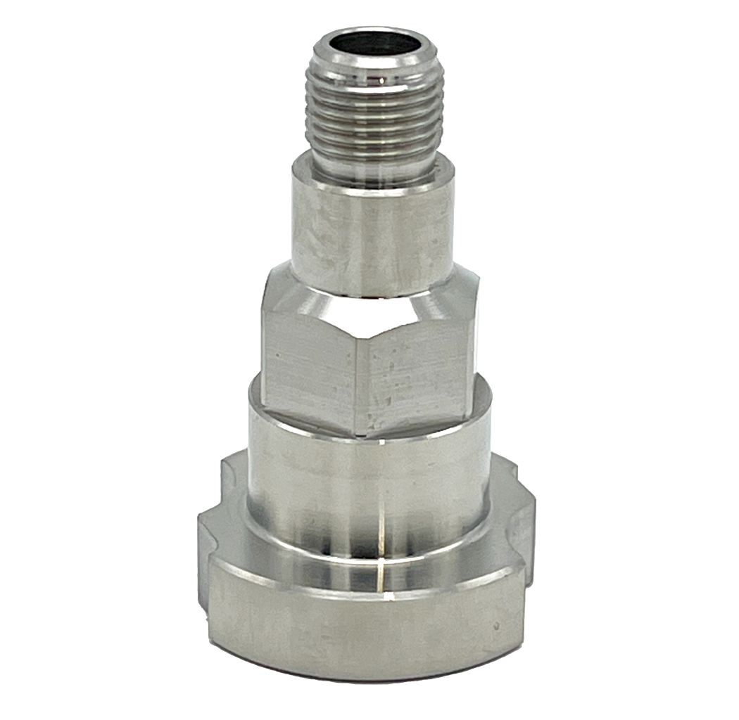 Metallic paint spray gun adapter with threaded top – ADP26 for DeVilbiss