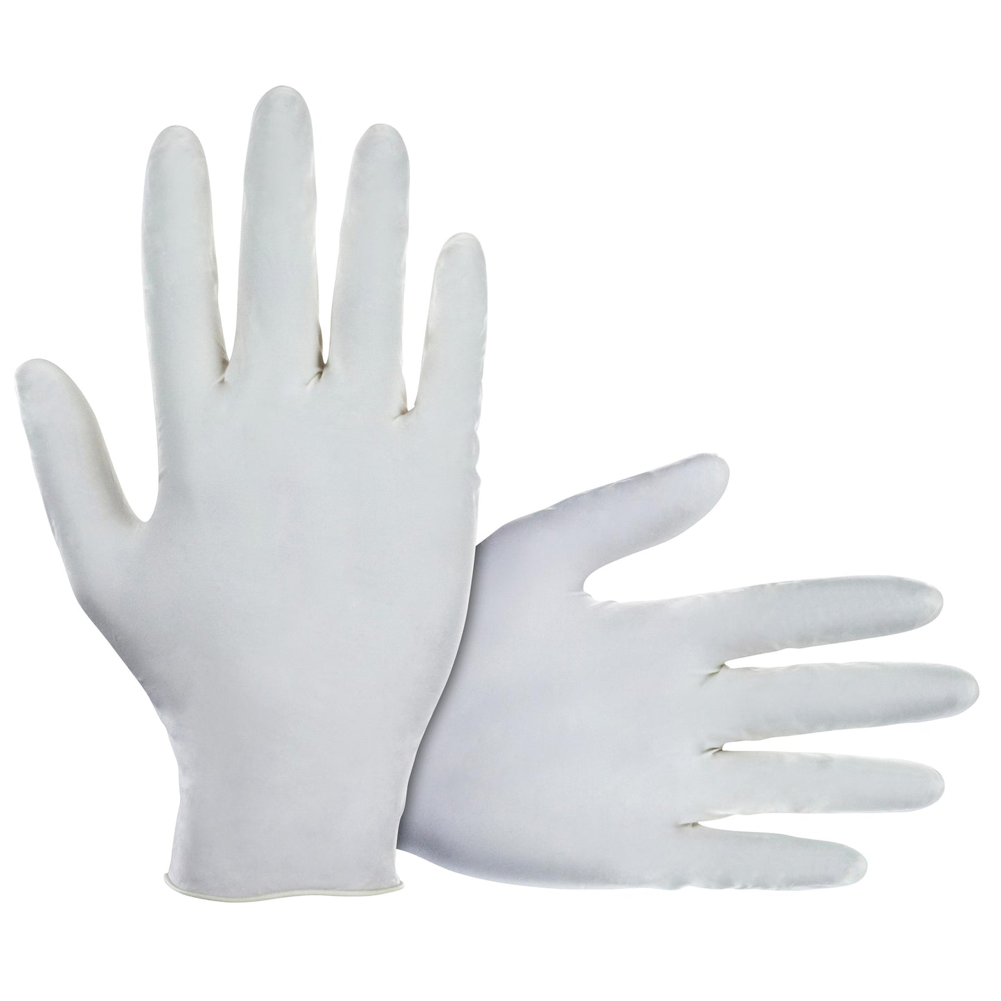 SAS-6594 Value-Touch Latex Gloves (5-Mil, Large, Box of 100), designed for industrial, automotive, and general-purpose applications, ensuring superior fit, flexibility, and touch sensitivity for professional-grade protection.