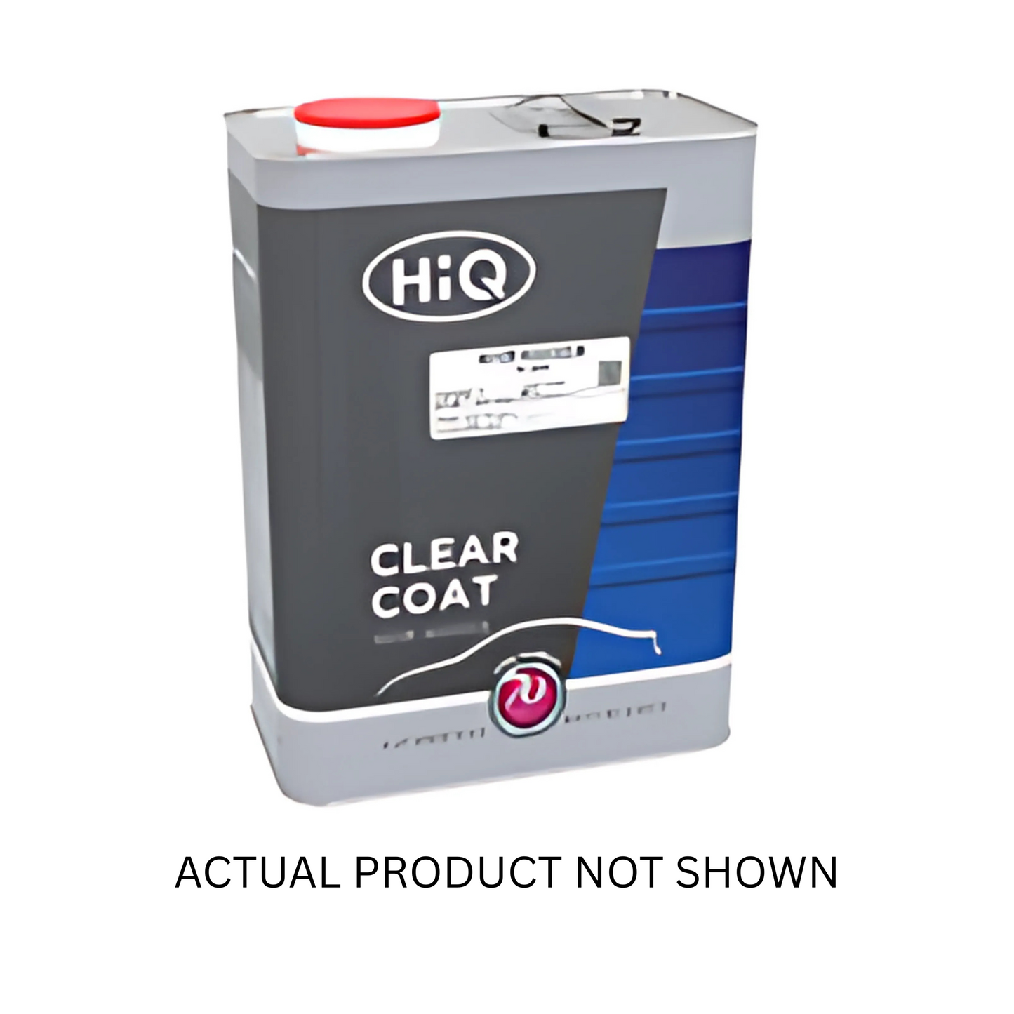 HiQ TC-410 Fast Dry Clear Coat (4-Liter Container), a high-performance urethane clearcoat designed for quick repairs and professional refinishing, ensuring dust-free drying and superior clarity.