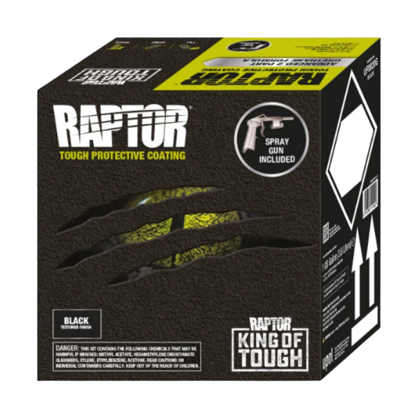 UPOL 0820 RAPTOR KIT BLACK 3-1 MIXING