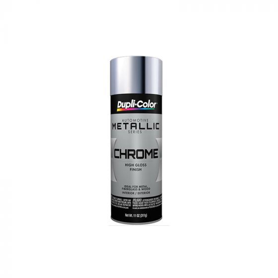 Dupli-Color Chrome high gloss metallic spray for metal, wood, and fiberglass