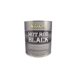 Kirker UA-70389-1 Hot Rod Black Acrylic Urethane (1 Gallon), a premium single-stage urethane topcoat designed for exceptional durability, UV resistance, and deep matte black finish, ensuring smooth application and superior coverage.