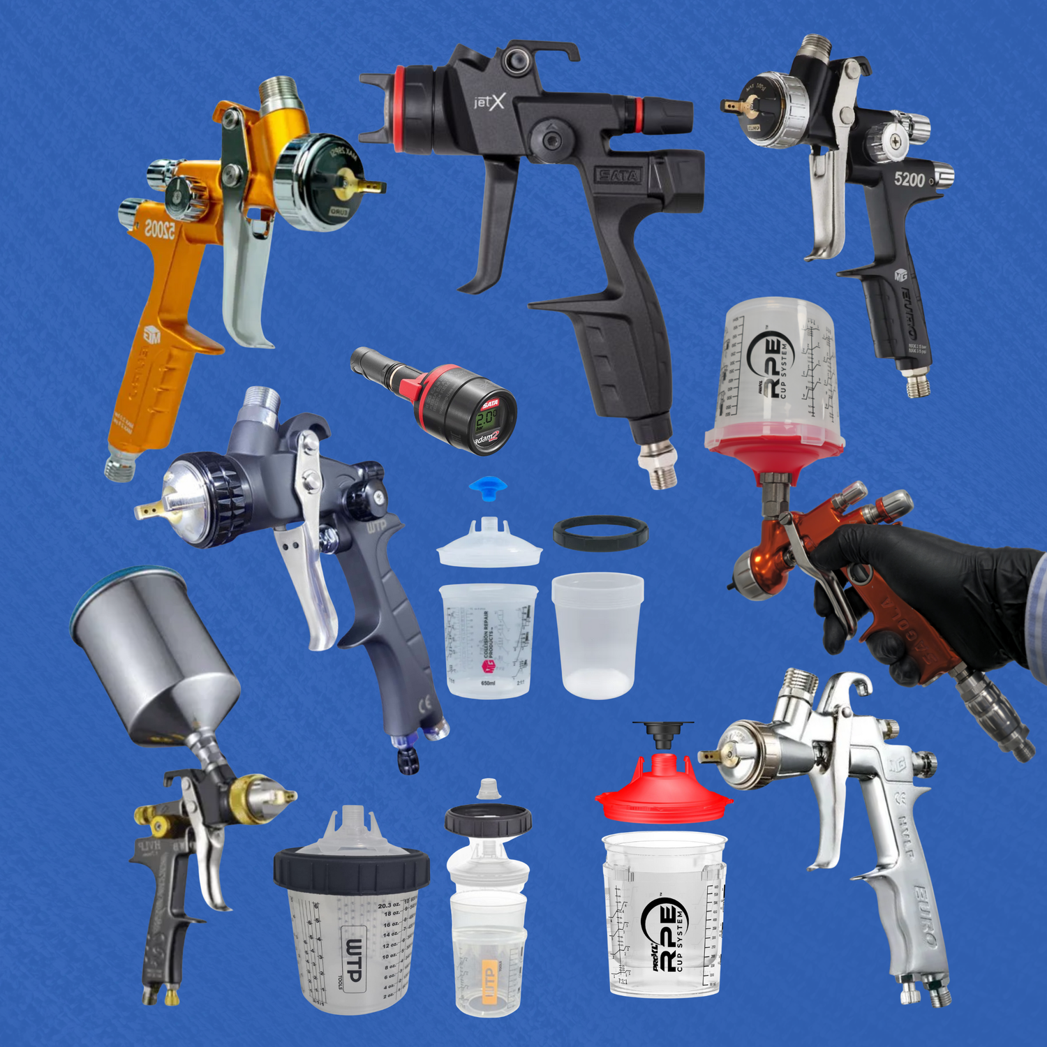 Spray Guns & Accessories