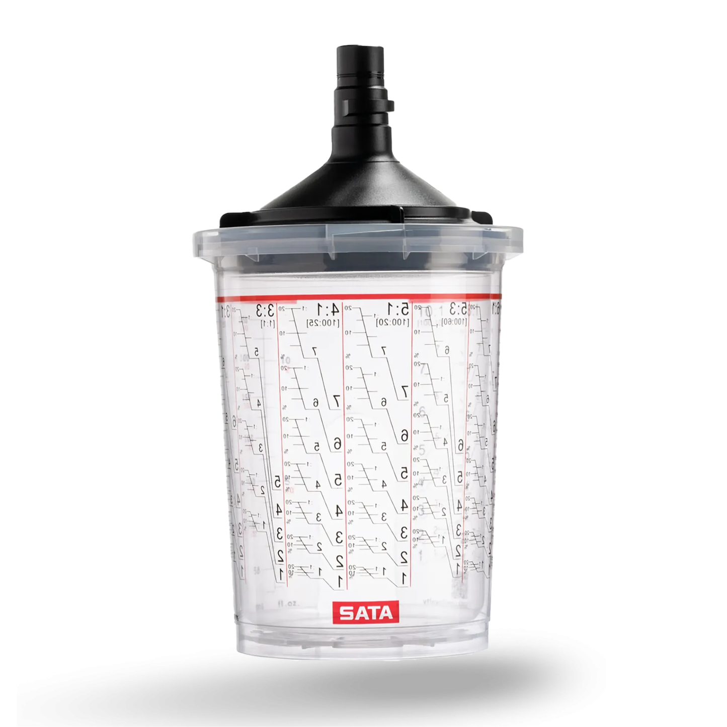 SATA LCS 0.40 L DISPOSABLE LINER CUPS WITH 200 MICRON FILTERS (PACK OF 50)