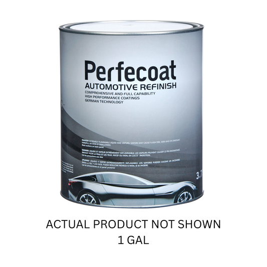 1-gallon PC mixed paint can labeled for automotive and industrial refinishing, designed for professional use in auto body shops, marine restoration, and industrial applications.
