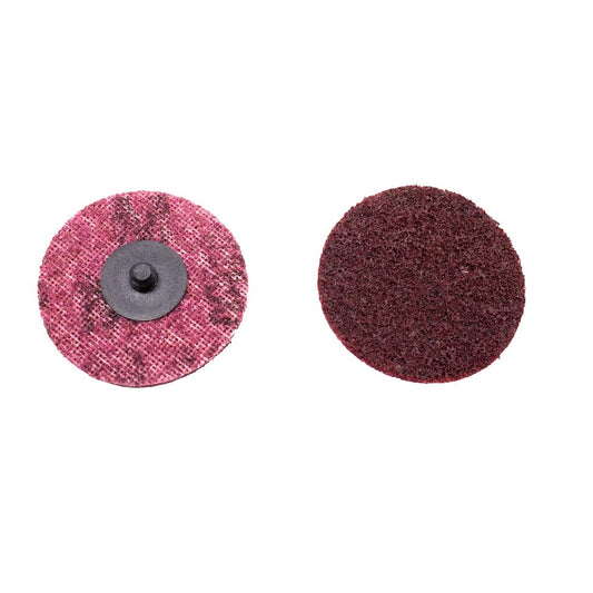 SCB50744 3-Inch QC Surface Conditioning Disc (Brown, Coarse), designed for surface preparation, blending, and finishing applications, ensuring efficient removal of rust, oxidation, and contaminants for professional-grade results.