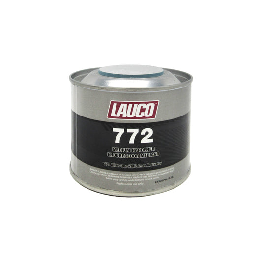 LAUCO Standard Hardener 0.25 Liter, designed for use with 777 All-in-One Primer, enhancing adhesion, durability, and topcoat performance.