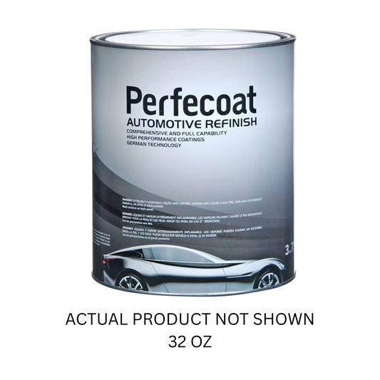 32-ounce PC mixed paint can labeled "Perfect Coat," designed for automotive refinishing and professional-grade applications in auto body shops and industrial settings.