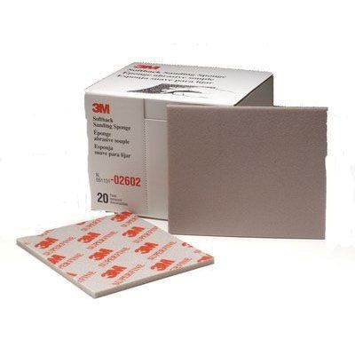 3M 2602 SUPER FINE P400 SANDING SPONGE 500 TO 600 GRIT EACH 1