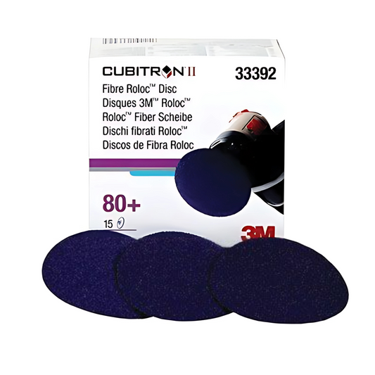 3M 33392 3 INCHES CUBITRON ROLOC P80 EACH 1