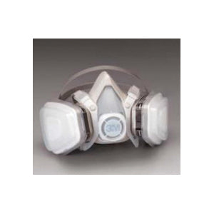3M 7193 Half Mask 5000 Series Disposable Respirator, large size, P95 filter class, ideal for professionals needing secure fit and superior respiratory defense.