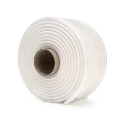 Roll of 3M 06297 Soft Edge Foam Masking Tape, white foam tape designed for creating smooth transitions in automotive paint jobs, 19 mm wide and 50 meters long