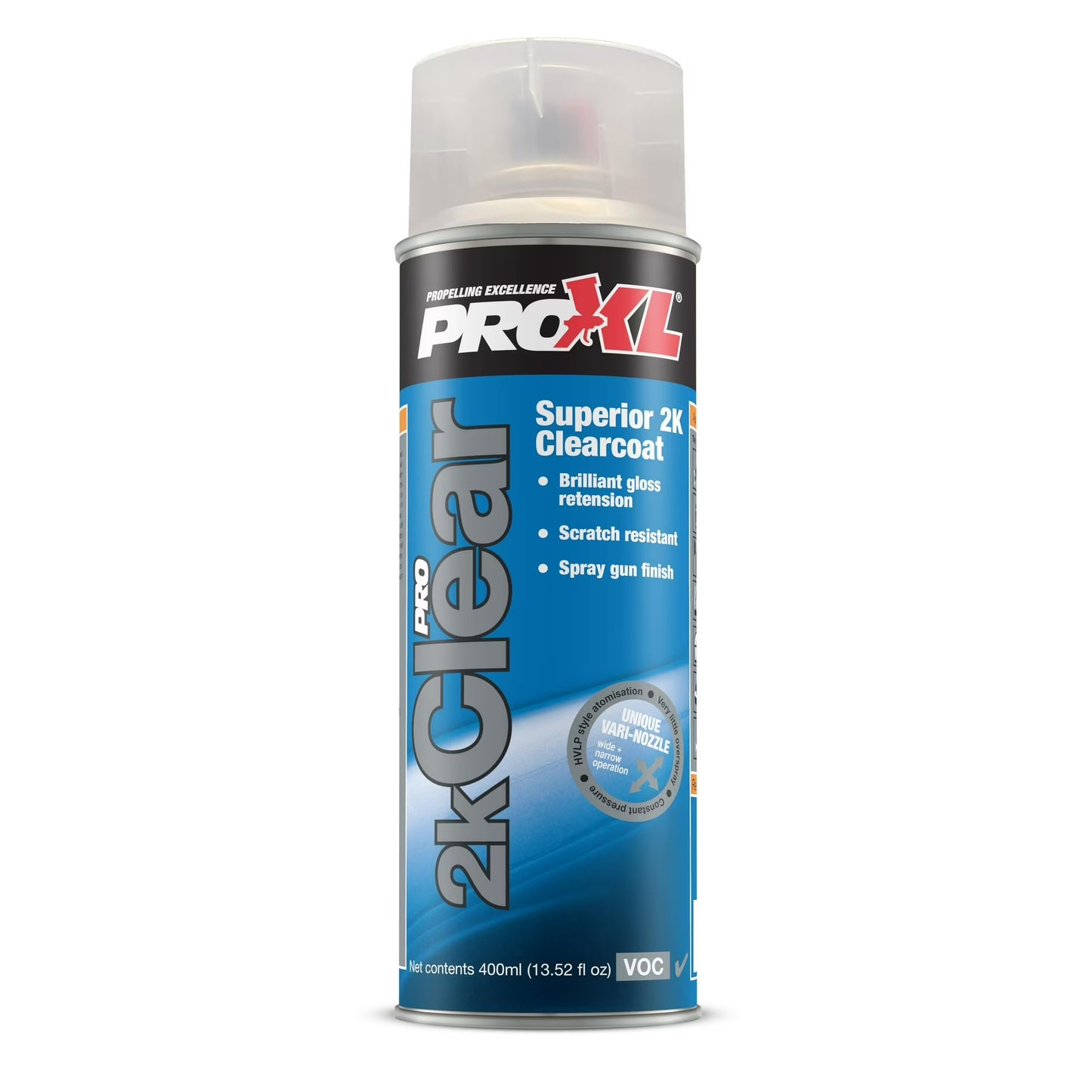 CAP 919581 PRO 2K CLEAR LACQUER 400ML AEROSOL