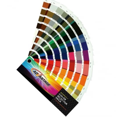 ADV DECK13 RAL color swatch fan deck for accurate paint and coating color matching