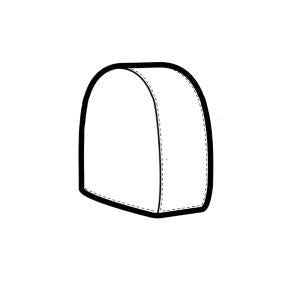AES 30237 – 9 inch Canvas Wheel Masker Set (4-Pack) for Spray Painting Protection