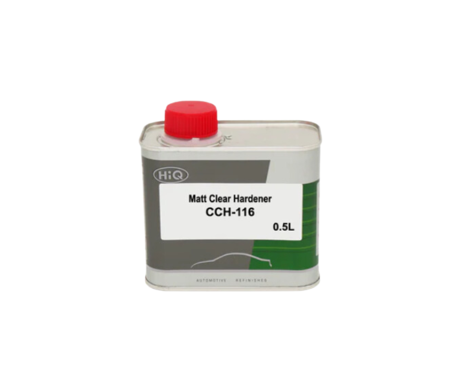 HI CCH-116 Flat Clear Hardener 0.5L can with red cap for automotive refinishing