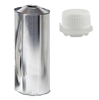 EC 8CTS 8 oz Conetop Can with Lid and Seal – Metal Automotive Paint Container