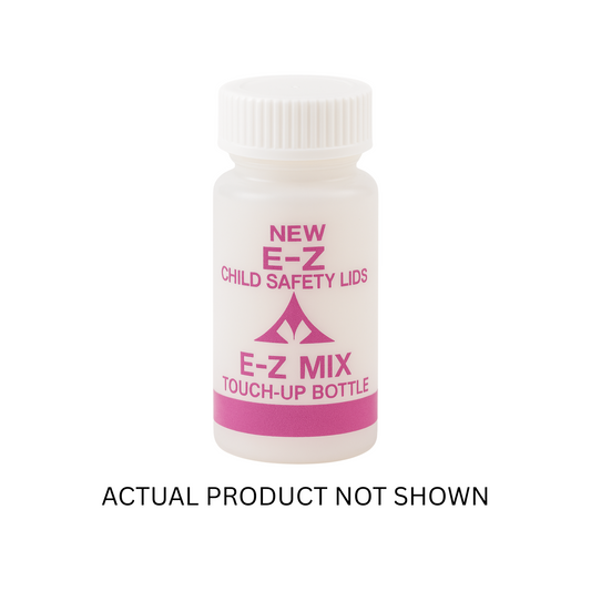 E-Z MIX 70002 original touch-up bottles 2 oz, Each with child safety lids