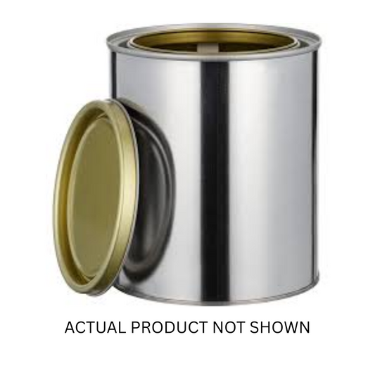 MGD-2021M Metal Pint Can with Lid, a durable, unlined metal container designed for secure storage and easy pouring of liquids and solvents, ensuring controlled dispensing and spill prevention.