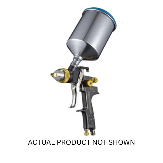 MGD-5613H/AL MG 5600 Series HVLP Spray Gun, a high-performance, professional-grade spray gun designed for precise application of automotive coatings, clear coats, and primers, featuring a 1.3mm fluid nozzle and durable aluminum cup.