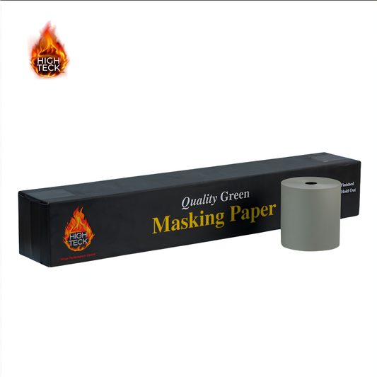 MP150G-6 HIGH TECK MASKING PAPER, 6 IN W X 500 FT L, GREEN, 35 LB BASIS - BOX 6
