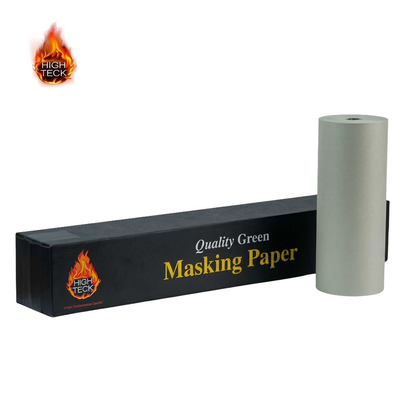 MP140G-18 High Teck Green Masking Paper – 18" x 400 ft roll, 35 lb basis weight, 2 roll pack.
