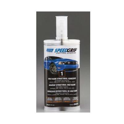Norton SpeedGrip 04615 Structural Adhesive, 220 ml two-part urethane system designed for fast and durable bonding in automotive, industrial, and repair applications.