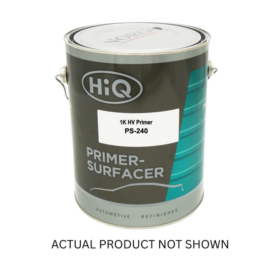 PS-240 1K Primer (1-Quart), designed for automotive refinishing applications, ensuring excellent adhesion, smooth coverage, and fast drying for professional-grade results.