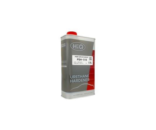 PSH-518 Primer Surfacer Hardener, designed for automotive refinishing applications, ensuring excellent adhesion, smooth coverage, and fast drying for professional-grade results.
