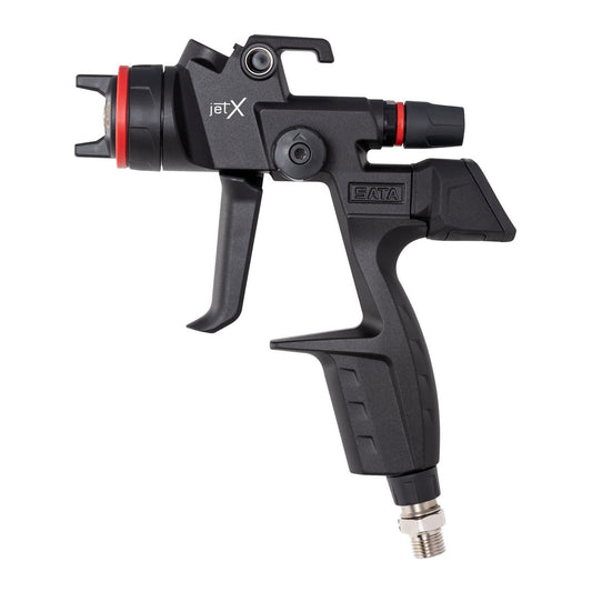 SATA Jet X HVLP Spray Gun 1200279 – professional automotive refinishing spray gun with 1.4O nozzle and Dig Pro Speed digital control.