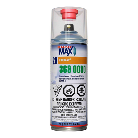 SPRAYMAX 3680080 2K EMPTY FILLCLEAN CAN 6.2 OZ