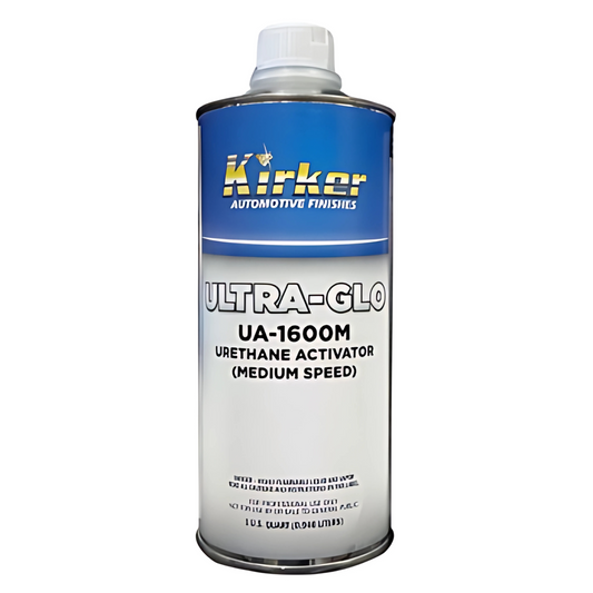 UA 1600M 4 KIRKER AUTOMOTIVE FINISHES ULTRA GLO MEDIUM SPEED URETANE ACTIVATOR 1 QUART