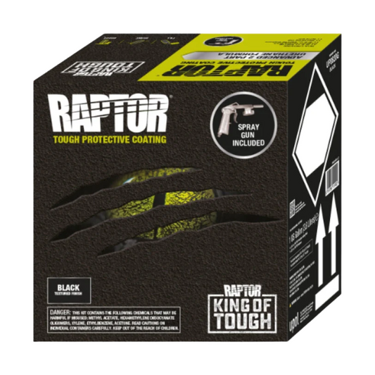 UPOL 0820 RAPTOR KIT BLACK 3-1 MIXING