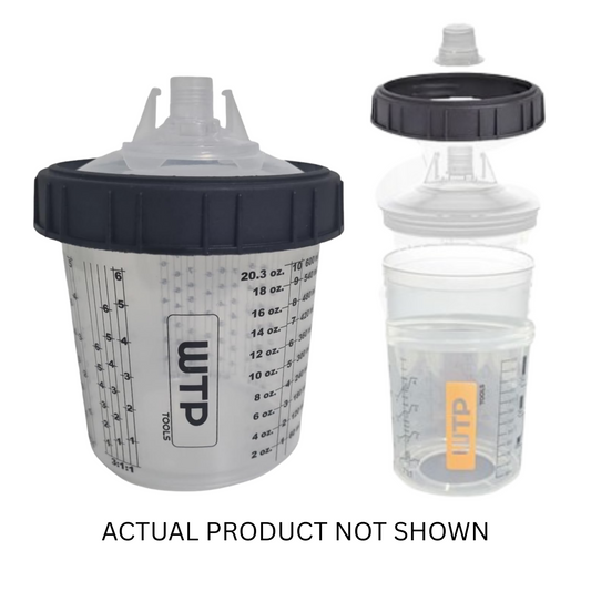 WTP Disposable Cups – Each – Single 400ml disposable cup, great for small-scale projects or replacements