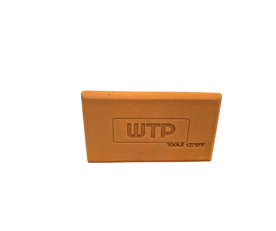 WTP 127SFF Sanding Block, a durable and ergonomic hand sanding tool designed for precise surface preparation and finishing, ensuring smooth sanding and superior control.