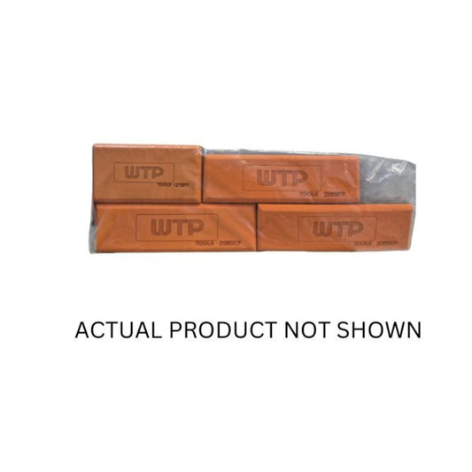 WTP Sanding Block Kit (Box of 4), a versatile and ergonomic sanding solution designed for precise surface preparation and finishing, ensuring flexibility and secure abrasive attachment.