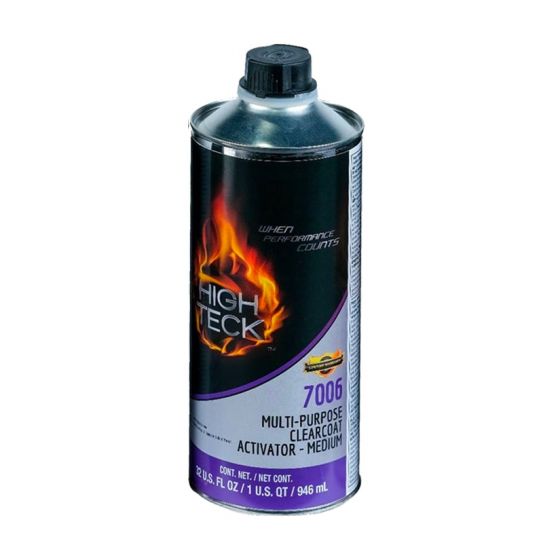 High Teck 7006-4 Multi-Purpose Clearcoat Activator Medium 1 Quart can for automotive refinishing
