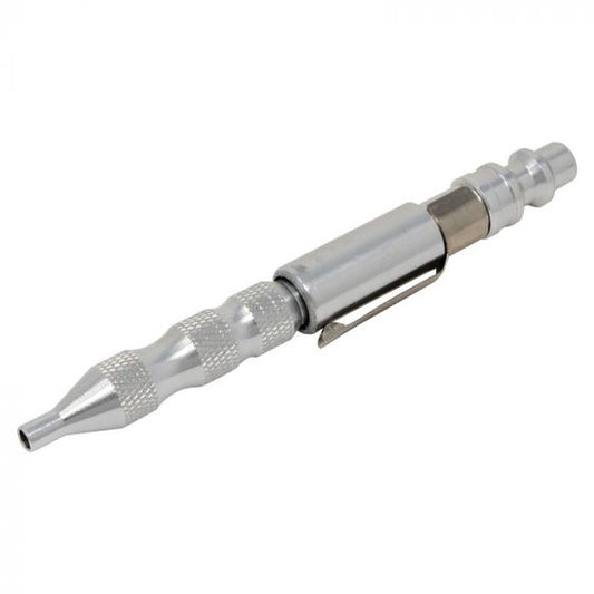 AES Industries 315M Pocket Clip Blow Gun – 4-Inch Aluminum Air Tool with 1/4-Inch Coupler