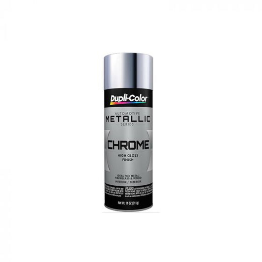 Dupli-Color Chrome high gloss metallic spray for metal, wood, and fiberglass
