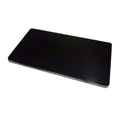 Kovax EAG-971-00948 Interface Pad – Extra-hard black pad, 70mm x 125mm, with Super-Tack backing for use with Super Assilex sheets and foam blocks.