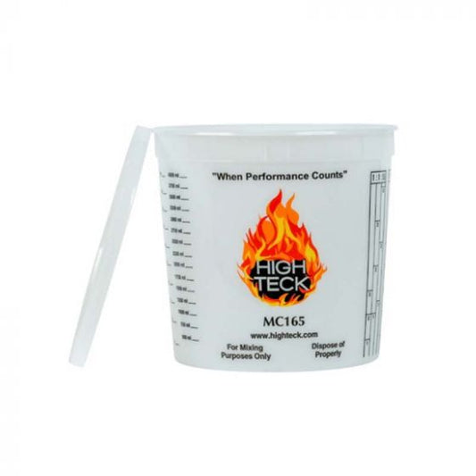 HIT.MC165 Disposable Mixing Cup 5 Quart, ideal for automotive and industrial paint preparation and mixing.