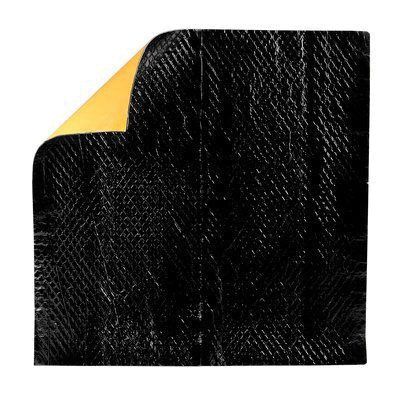 3M 08840 Sound Deadening Pads, 500 mm x 500 mm, Each; self-adhesive mats designed to reduce road noise and vibrations in automotive applications.