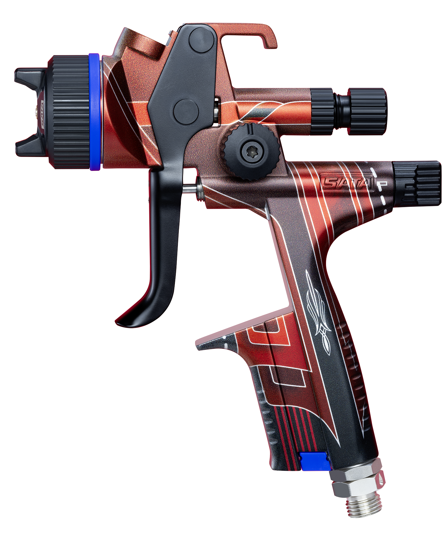 SATAjet X 5500 Lowrider 1.3 HVLP Limited Edition Spray Gun, designed for automotive refinishing and custom coatings, ensuring optimized atomization, reduced overspray, and superior transfer efficiency for professional-grade results.
