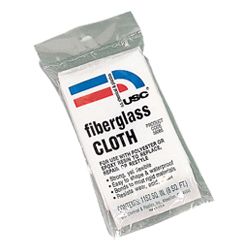 USC 58065 Fiberglass Cloth (6 oz), a high-quality woven fiberglass fabric designed for reinforcing, repairing, and rebuilding surfaces, ensuring durability and structural integrity.