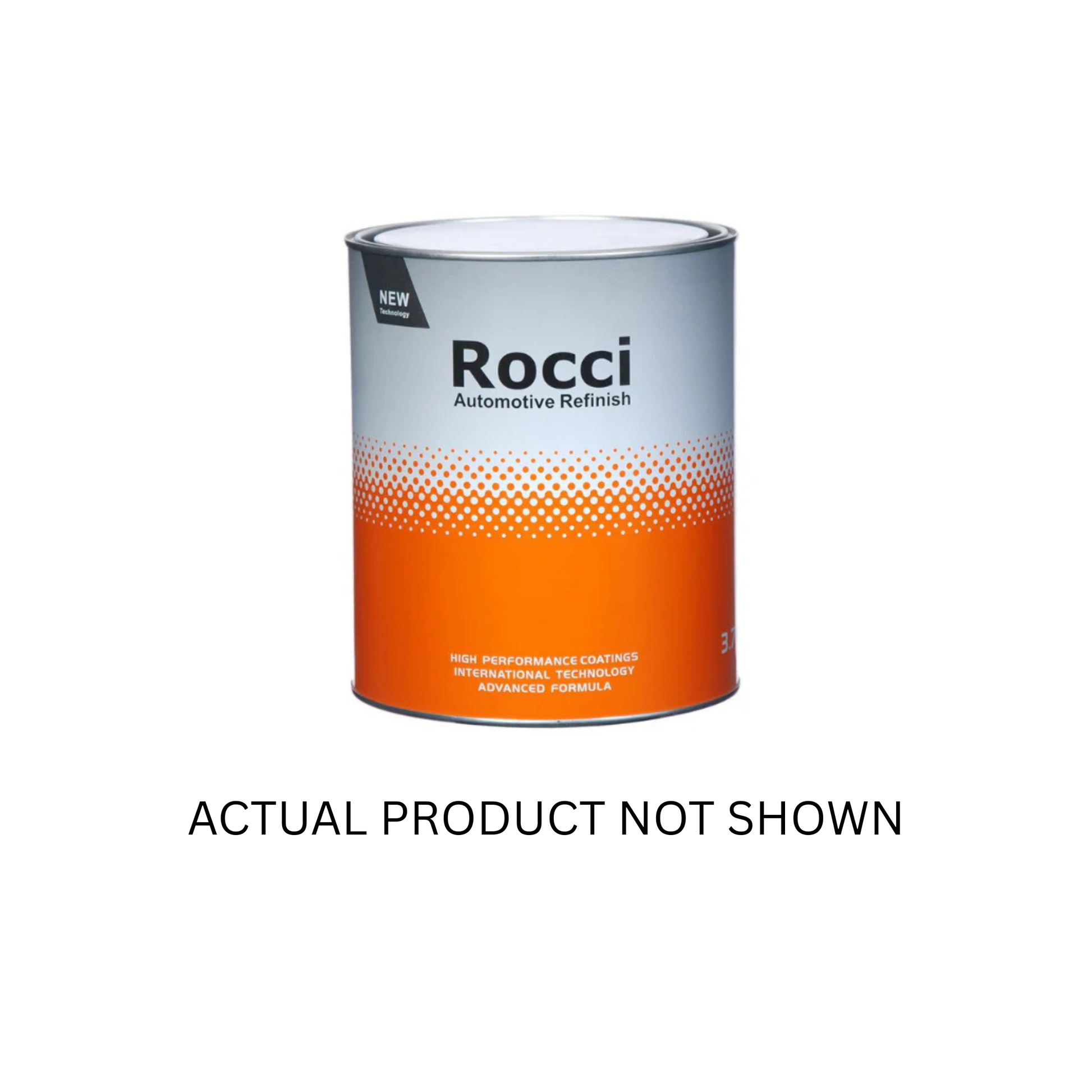 RC Chrysler PX8 Black – gallon-size ROCCI automotive refinishing paint, OEM color match.