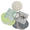Kovax EA.193-1534 Super Buflex Discs – Black K-3000 grit, 6" diameter with 7 holes, ultra-flexible sanding discs for topcoat finishing, Each.
